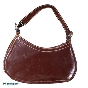 Y2K XOXO brown Banguette bag